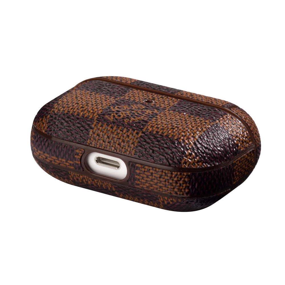 Funda LV Marrón Classic para AirPods